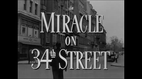 Miracle on 34th Street (1947) B&W Christmas Romantic Comedy starring Maureen O'Hara