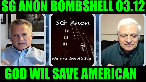 SG Anon HUGE "The Go To of The Cabal" 3.12.25 - It's Mind Blowing! X22 REPORT, DEREK JOHNSON, AND WE KNOW, CHARLIE WARD