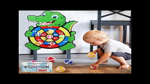 Child Educational Games Dart Board Baby Toy Stickey Ball Dart Indoor Sports Review