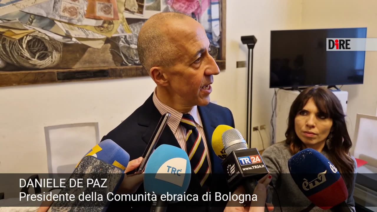 Bologna - SHOAH. A BOLOGNA EBREI DIVISI SU CELEBRAZIONE GIORNO DELLA MEMORIA (24.01.25)