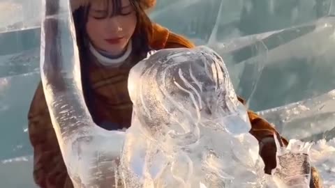 Ice Sailboat and Mermaid Creation - Amazing Craftsmanship 🤗😍