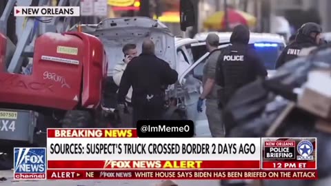 New Orleans terror - truck came from Mexico with TX plates