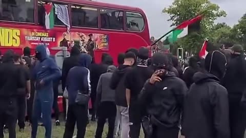 Migrants running England. - Police only arrest white people
