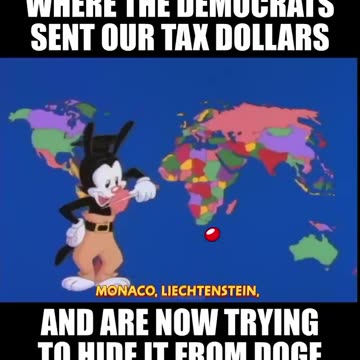 The country's Democrats sent tax money to. USAID.