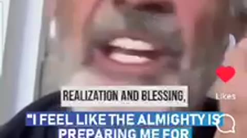 Mel Gibson's reaction to the loss of his house in the LA fire.