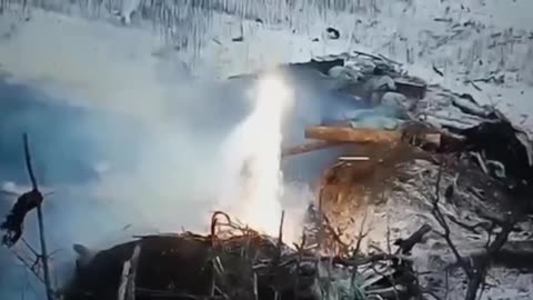 Sending a Fireworks Display to Russian Soldiers