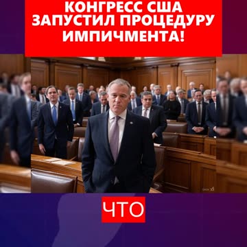 КОНГРЕСЪТ НА САЩ ЗАПОЧНА ПРОЦЕДУРА НА ИМПИЙЧМЪНТ