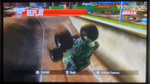 Front flip in Monster Jam Path Of Destruction