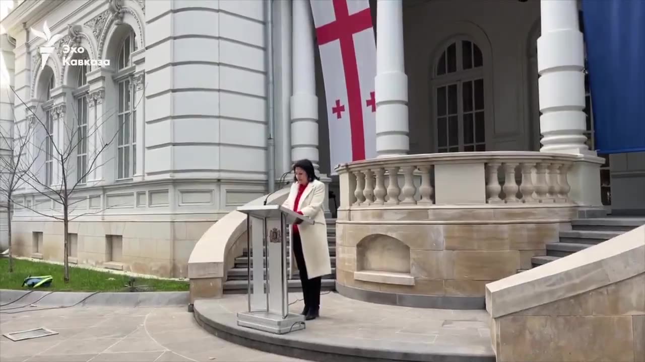 Georgia's newly elected pro-Russian president, Mikhail Kavelashvili, was sworn in