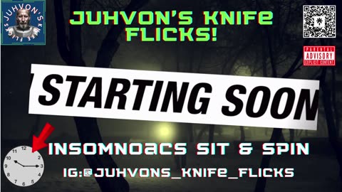 Insomniacs Sit & Spin! Knife Live Stream 1-7-2025!