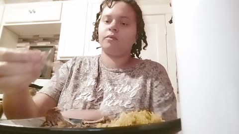 Eating Dinner