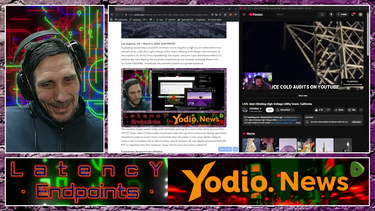 IckedMeL read my article on his livestream!
