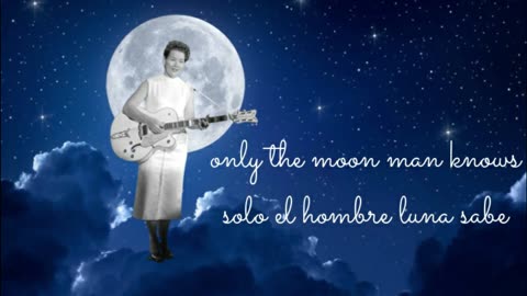 Solo el hombre de la luna sabe