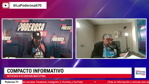 🔥 ¡Lo Último en Noticias, Deportes y Entretenimiento EN VIVO! Únete a La Nueva Poderosa 670 AM 🔥