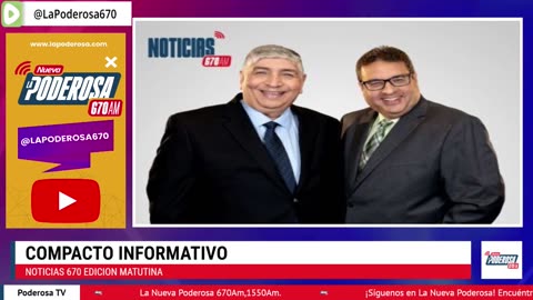 🔥 ¡Lo Último en Noticias, Deportes y Entretenimiento EN VIVO! Únete a La Nueva Poderosa 670 AM 🔥