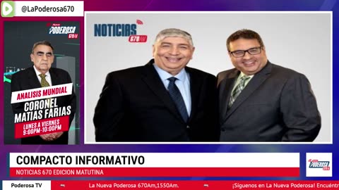 🔥 ¡Lo Último en Noticias, Deportes y Entretenimiento EN VIVO! Únete a La Nueva Poderosa 670 AM 🔥