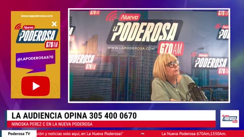 🔥 ¡Lo Último en Noticias, Deportes y Entretenimiento EN VIVO! Únete a La Nueva Poderosa 670 AM 🔥