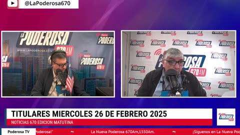 🔥 ¡Lo Último en Noticias, Deportes y Entretenimiento EN VIVO! Únete a La Nueva Poderosa 670 AM 🔥