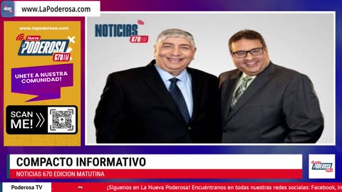 🔥 ¡Lo Último en Noticias, Deportes y Entretenimiento EN VIVO! Únete a La Nueva Poderosa 670 AM 🔥