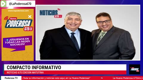 🔥 ¡Lo Último en Noticias, Deportes y Entretenimiento EN VIVO! Únete a La Nueva Poderosa 670 AM 🔥