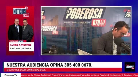 🔥 ¡Lo Último en Noticias, Deportes y Entretenimiento EN VIVO! Únete a La Nueva Poderosa 670 AM 🔥