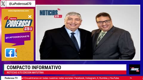 🔥 ¡Lo Último en Noticias, Deportes y Entretenimiento EN VIVO! Únete a La Nueva Poderosa 670 AM 🔥