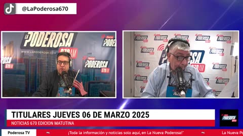 🔥 ¡Lo Último en Noticias, Deportes y Entretenimiento EN VIVO! Únete a La Nueva Poderosa 670 AM 🔥