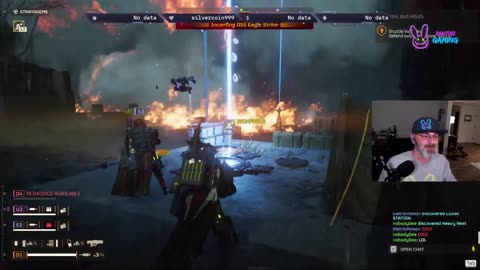 Helldivers 2 - Short - Of Course the Napalm Barrage Does What it Does!