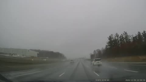 [4K] Thornhill, Ontario! #2 Winter Rainy day driving, ON. CA.