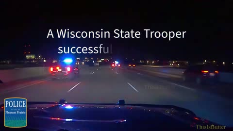 Stolen U-Haul in Wisconsin flees police at over 100 miles per hour, two arrested & firearm seized