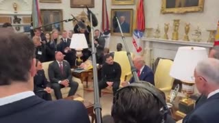 Trump discute con Zelenski: “Tú no tienes las cartas”