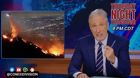 Jon Stewart Attacks L.A. Wildfire Critics | Thursday Night Throwdown 01-16-2025