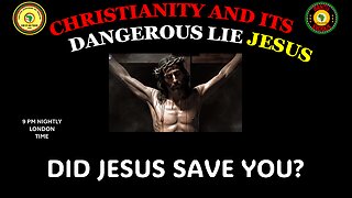 AFRICA IS THE HOLY LAND || CHRISTIANITY AND ITS DANGEROUS LIE JESUS || DID JESUS SAVE YOU?