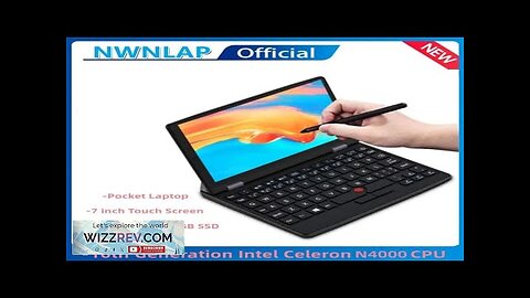 7 Inch Mini Laptop 12G 1TB N4000 Notebook IPS Touch Screen Portable Review