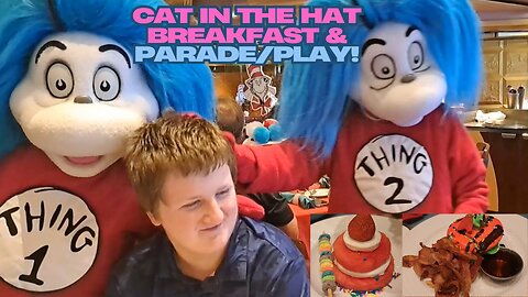 2025 CARNIVAL LIBERTY CRUISE WITH CAT IN THE HAT RESTAURANT AND MARCHING PARADE!