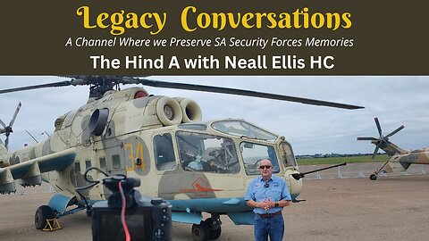 Col Neall Ellis HC speaking on the Hind A Model at Swartkop, Pretoria