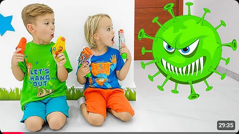 Vlad and Niki - Kids story about viruses _ Stay healthy