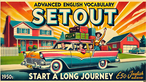 Vocabulary and Pronunciation "SET OUT" Advanced English