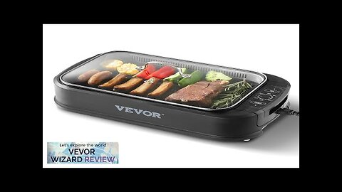 VEVOR Smokeless Indoor Grill 110 sq.in 1500W Electric BBQ Grill with Non-Stick Review