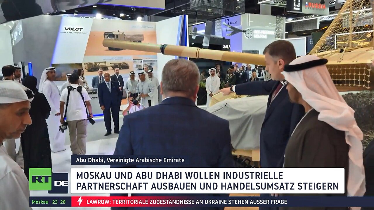 IDEX-2025 in Abu Dhabi: Russland stellt modernisierten Panzer T-90MS vor