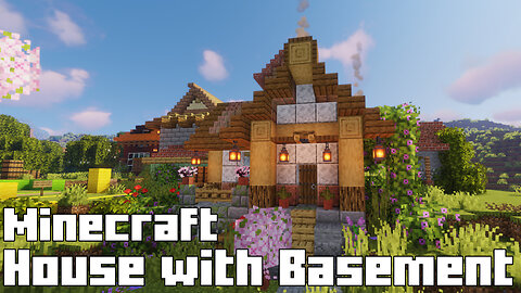 Building a House with a Basement in Minecraft