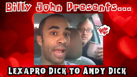 Billy John Presenting Lexapro Dick to Andy Dick