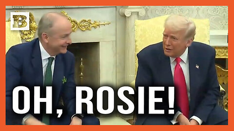 Donald Trump Jokes with the Irish Prime Minister About Rosie O'Donell's Move to Ireland