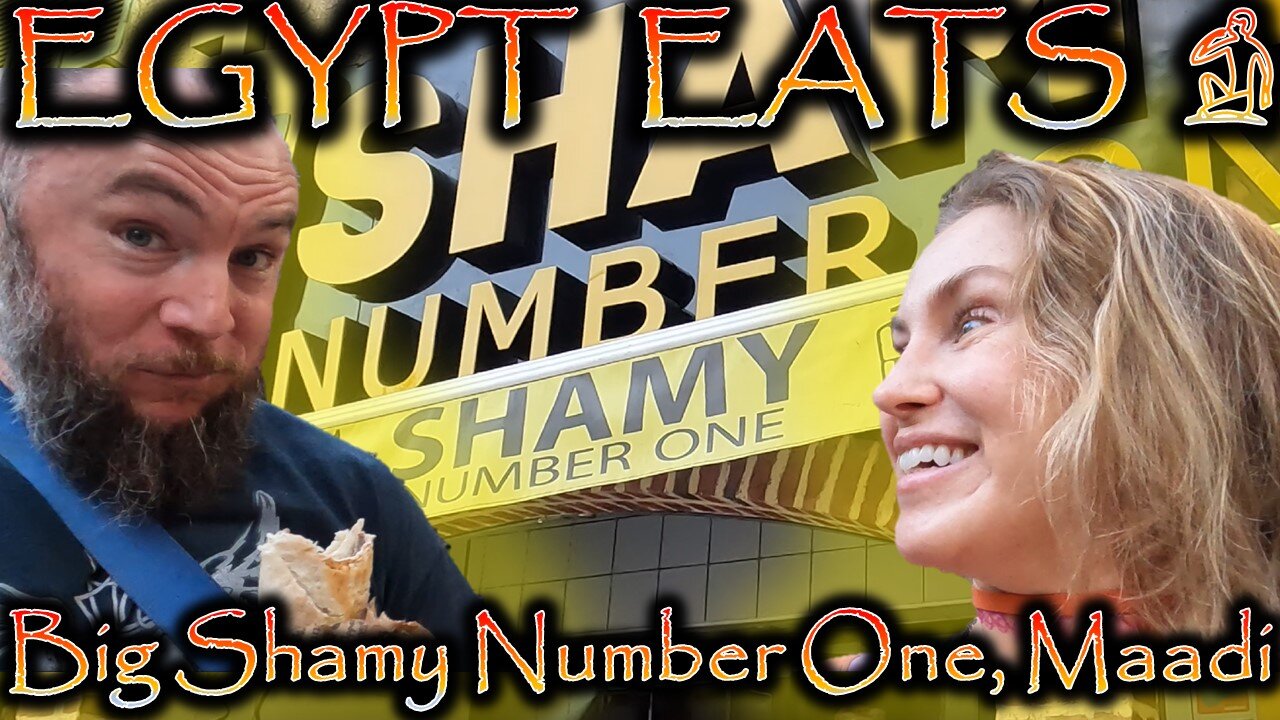 We Tried Egyptian Shawarma at Big Shamy Number One! | Maadi, Egypt (Episode 23)