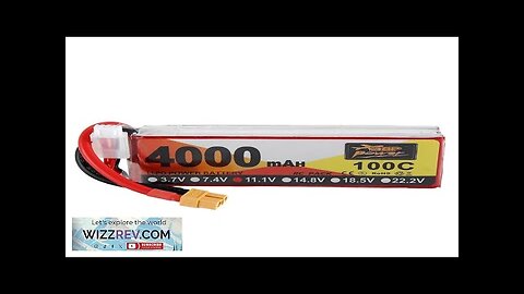 ZOP Power 11.1V 4000mAh 100C 3S Lipo Battery XT60 Plug for RC Review