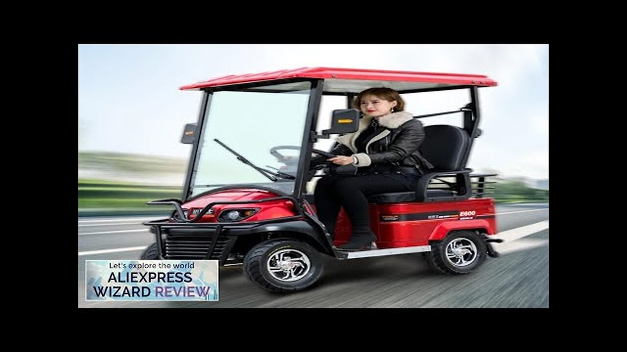 Hot Selling Golf Cart 4 Seater Eco-Friendly Mini 2/4 Seat Electric Golf Review