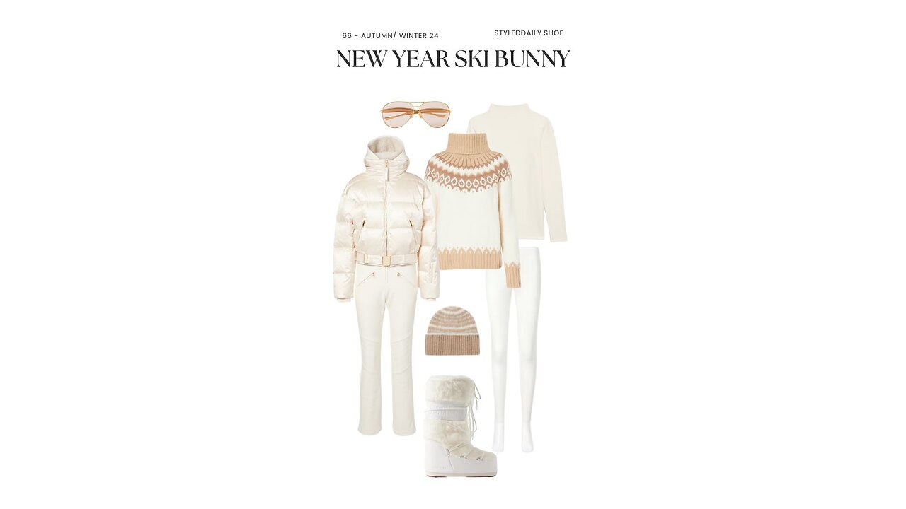 Styling Ski Bunny Chic: Effortless Winter Glam on the Slopes | Styled Daily