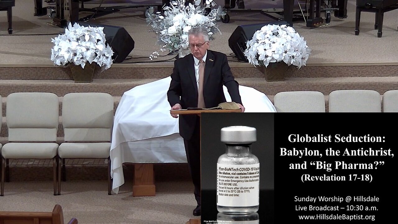 Globalist Seduction: Babylon, the Antichrist, and Big Pharma (Rev. 18) - Sunday Sermon, 12\29\24