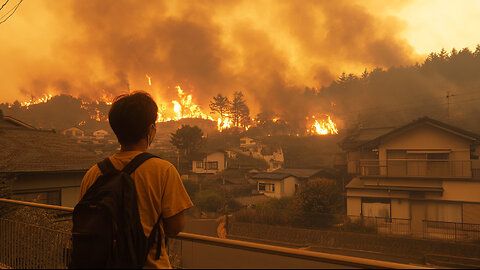 Japan NOW! Apocalyptic Scenes: DEADLY Fires Burn as Climate Crisis Deepens!