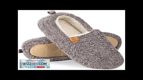 EverFoams Women’s Soft Curly Full Slippers Memory Foam Lightweight House Shoes Cozy Review